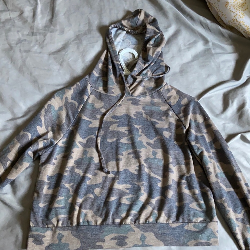 Crop top sweatshirt